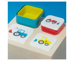3 Cajas de Almuerzo Tractores