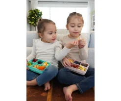 Caja Snackle 6 Compartimentos Blue