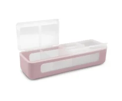 Caja Snackle 4 Compartimentos Pink