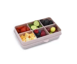 Caja Snackle 6 Compartimentos Pink