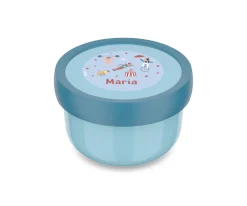 Cajita para Fruta Personalizada Campus Cool Blue Circus Show