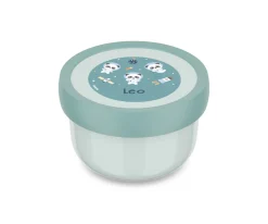 Cajita para Fruta Personalizada Campus Cool Mint Pandas in Space