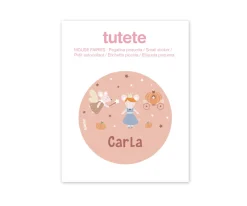 Cajita para Fruta Personalizada Campus Cool Pink Mouse Fairies