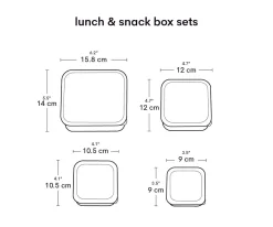 4 Cajitas Almuerzo y Snacks Pirates