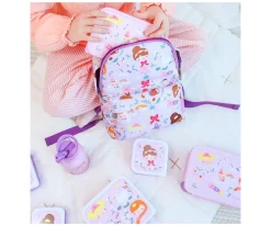4 Cajitas Almuerzo y Snacks Princesas