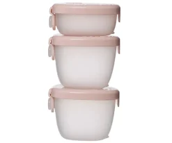 3 Cajitas Snack Tubs Berry