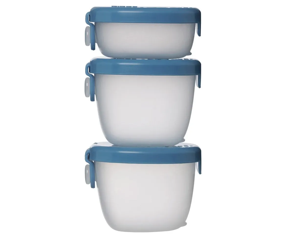 3 Cajitas Snack Tubs Ocean