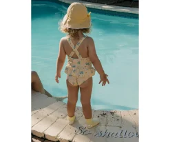Calcetines Piscina Crema-Beige
