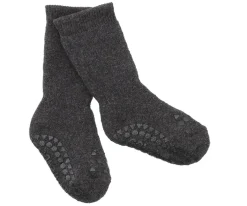 Calcetines Suela Antideslizante Algodón Orgánico Grey Melange