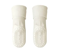 Calcetines Suela Antideslizante Bambú Blanco Roto