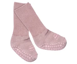Calcetines Suela Antideslizante Bambú Glitter Lavanda