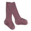 Calcetines Suela Antideslizante Bambú Misty Plum