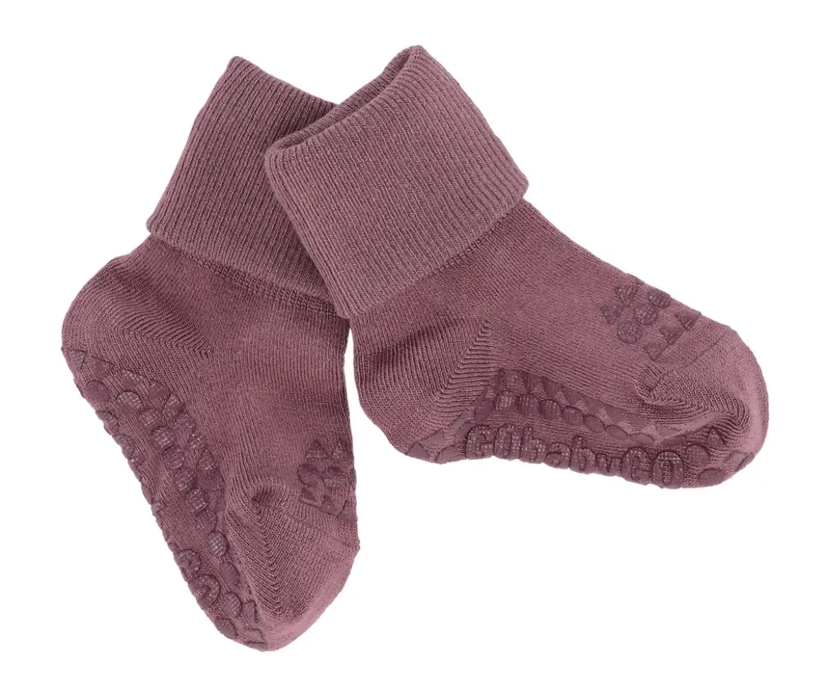 Calcetines Suela Antideslizante Bambú Misty Plum Nuevo