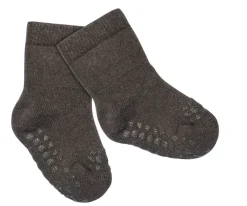 Calcetines Suela Antideslizante Terry Algodón Orgánico Chocolate