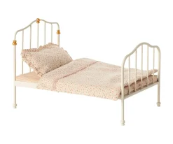 Cama Vintage para Ratón Off White Dots