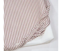 Cambiador Home con Funda Praliné Rayas Moka