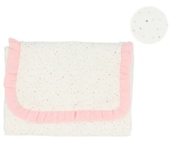 Cambiador Plegable Rainbow Dots Rosa