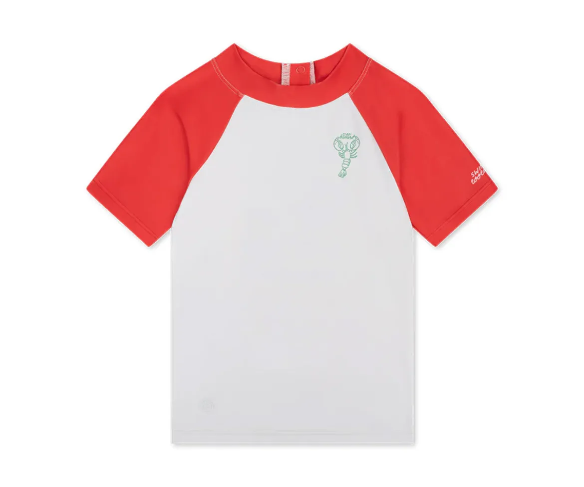 Camiseta Protección Solar Catch of the Day Red