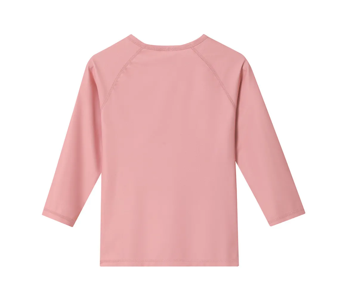 Camiseta Protección Solar Manga Larga Whale Pink