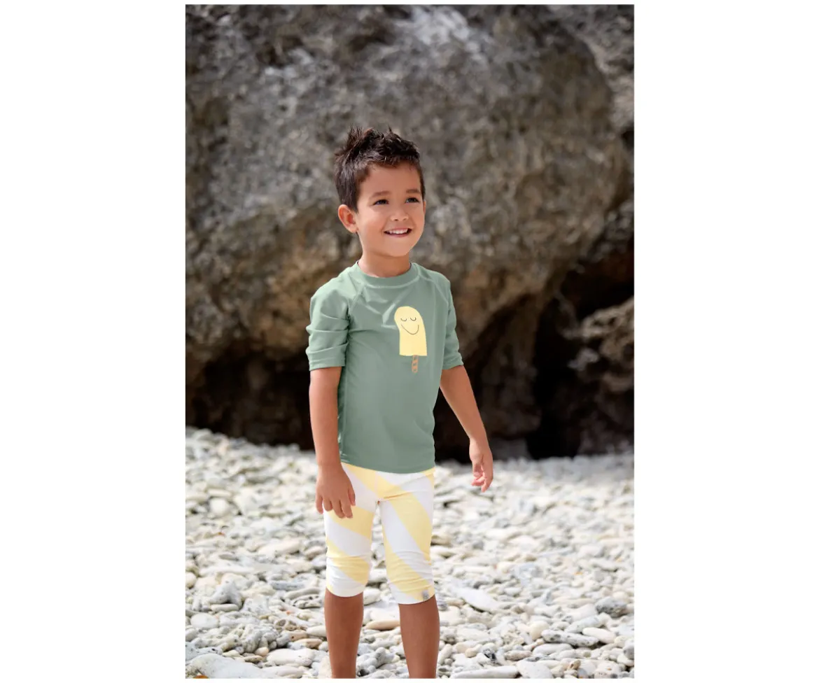 Camiseta Protección Solar Popsicle Green