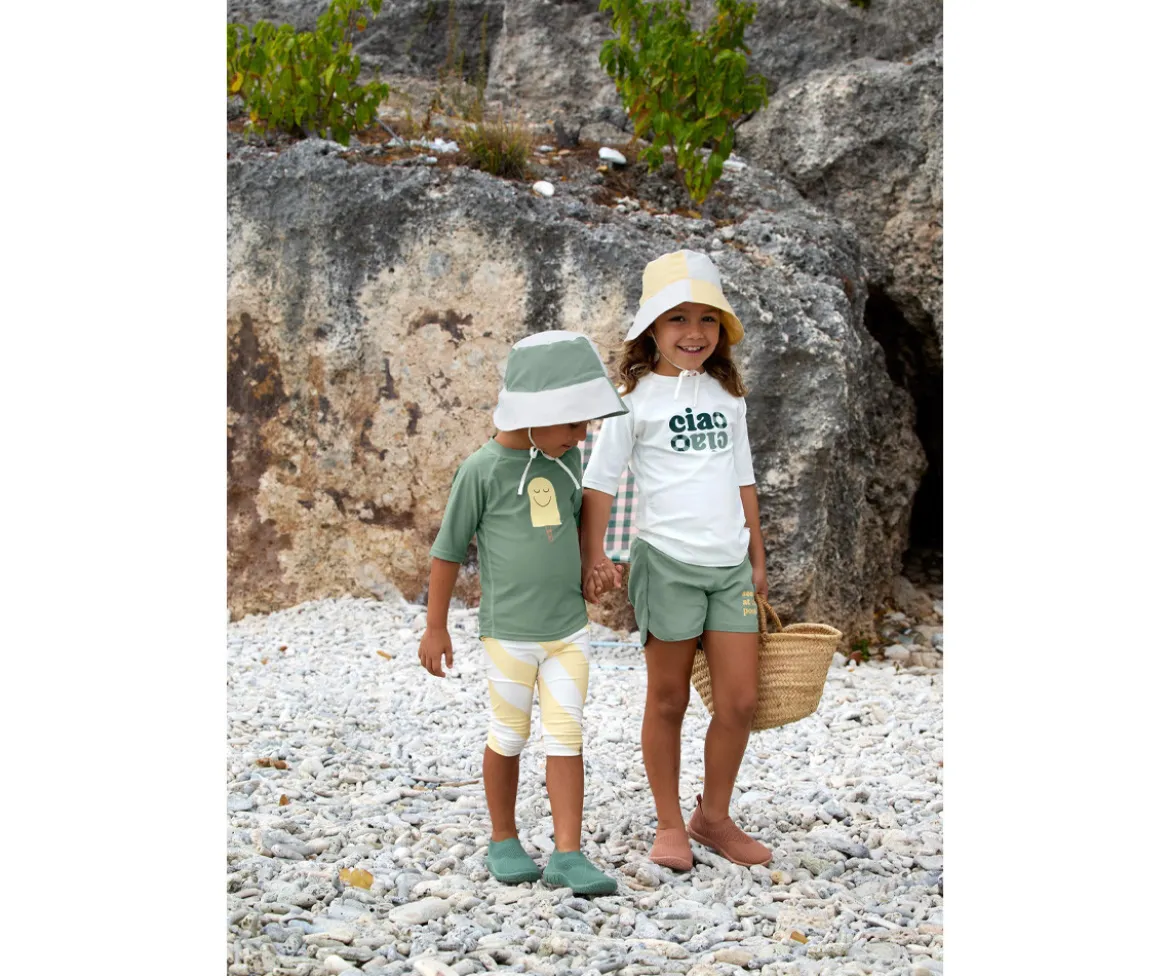 Camiseta Protección Solar Popsicle Green