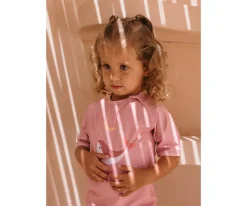 Camiseta Protección Solar Whale Pink