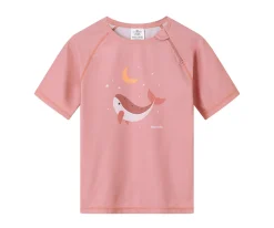 Camiseta Protección Solar Whale Pink