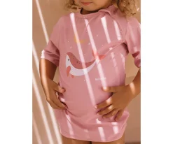 Camiseta Protección Solar Whale Pink