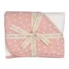 Capa Baño Tutete Leaves Pink Personalizable