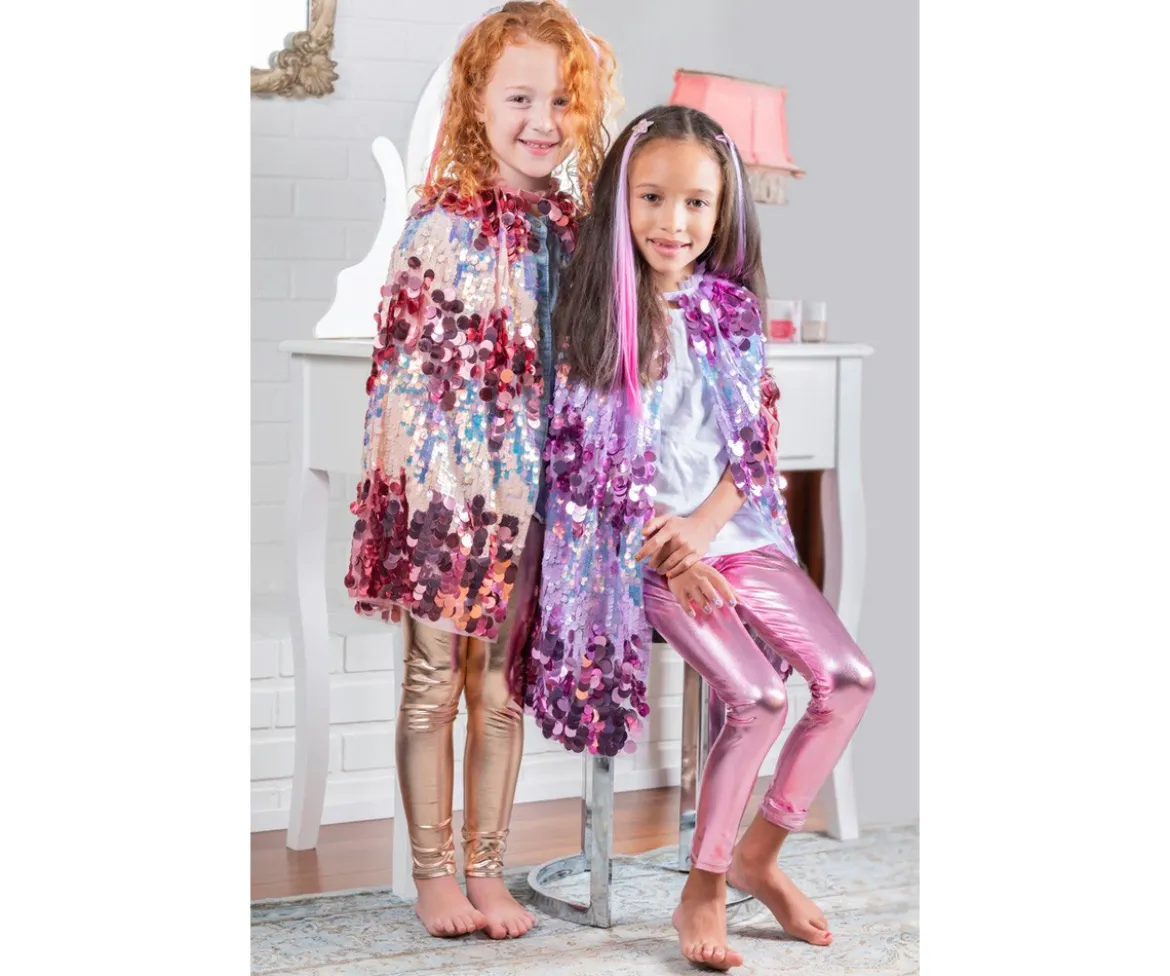 Capa Infantil Lentejuelas The 5th Avenue Purple