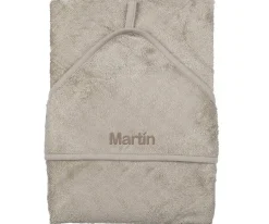 Capa Toalla de Baño Grande Feather Grey Personalizable