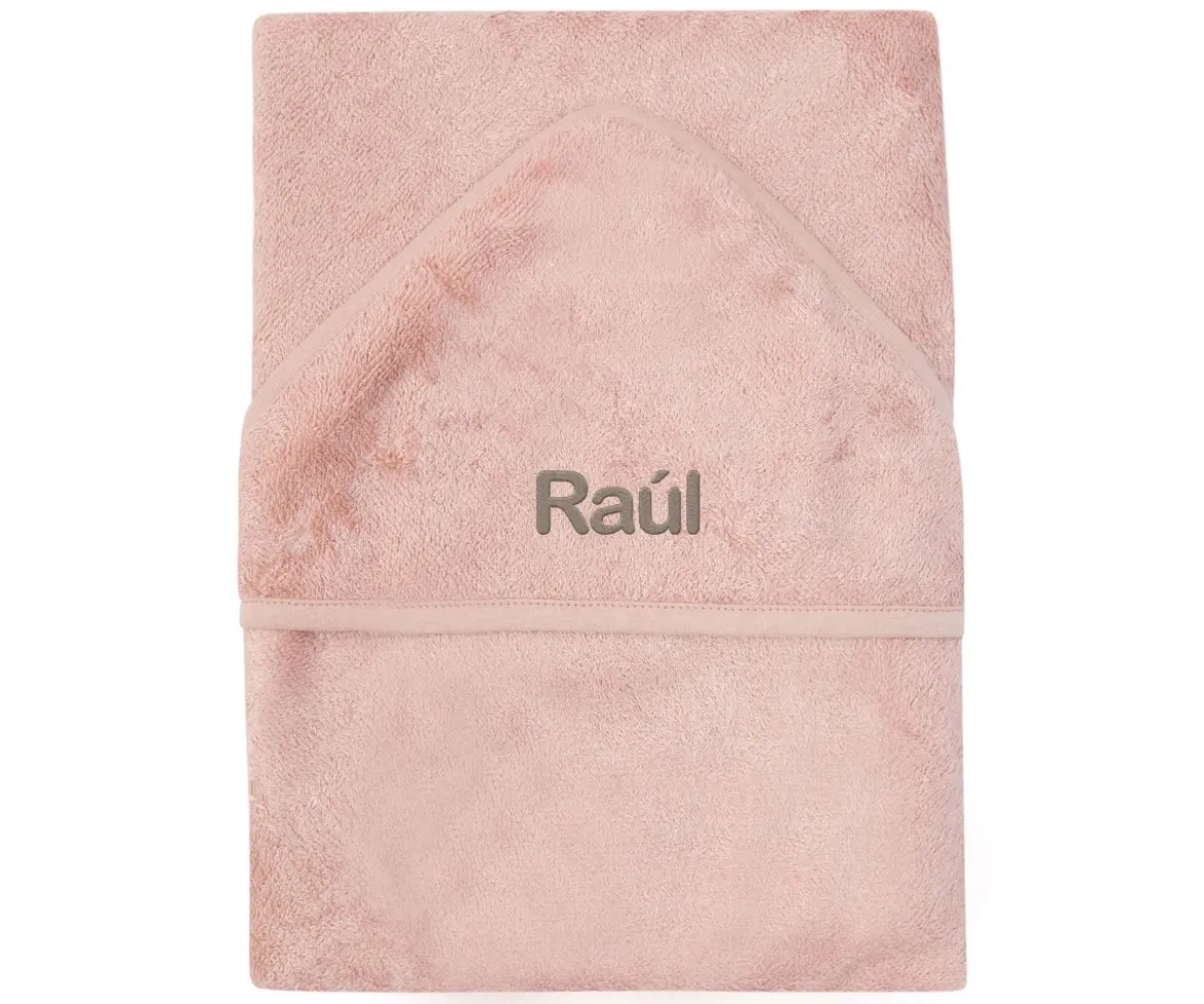 Capa / Toalla de Baño Timboo Grande Misty Rose Personalizable