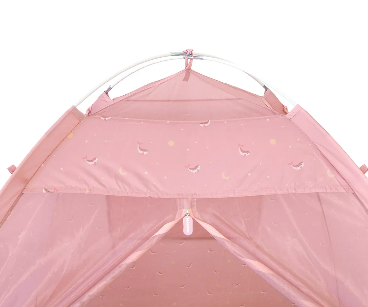 Carpa con Protector Antimosquitos Whale Pink