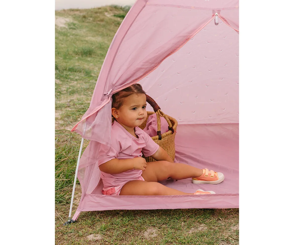 Carpa con Protector Antimosquitos Whale Pink