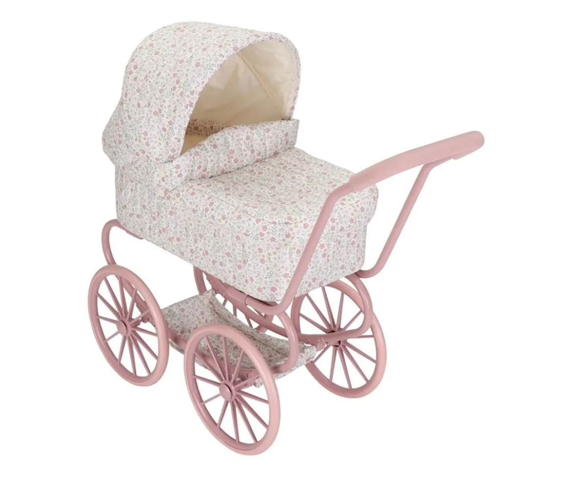 Carrito para Muñecas Metal Soft Flowers