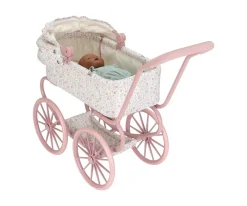 Carrito para Muñecas Metal Soft Flowers