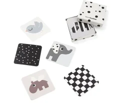 Cartas Contraste Bebé Deer Friends