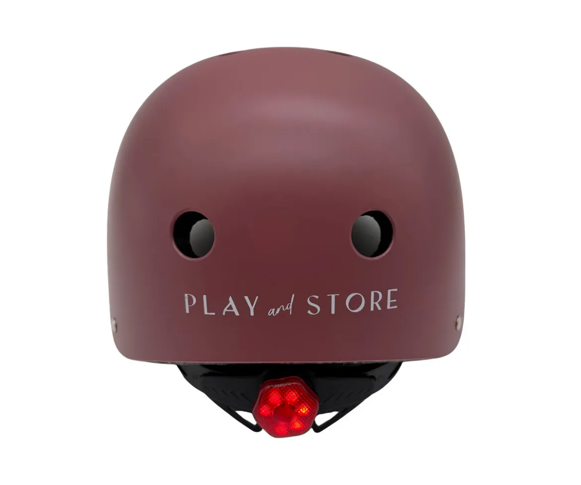 Casco Cherry con Luz