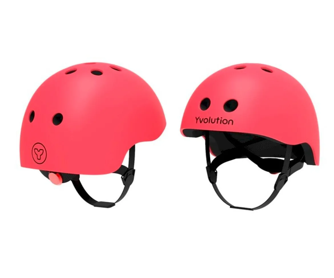 Casco Pequeño Yvolution Rojo