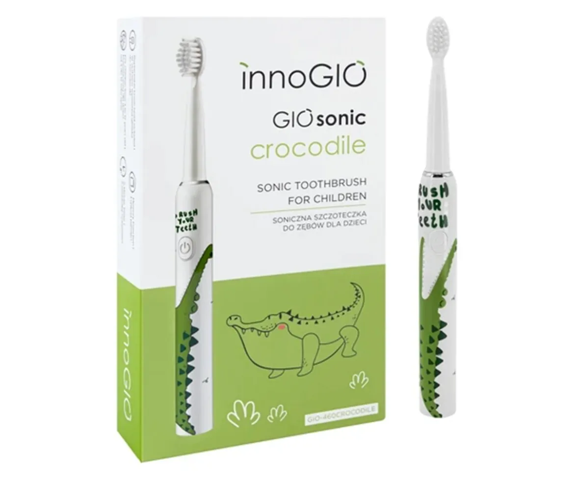 Cepillo de Dientes Sónico Eléctrico Giosonic Cocodrilo