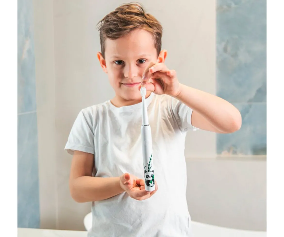 Cepillo de Dientes Sónico Eléctrico Giosonic Panda