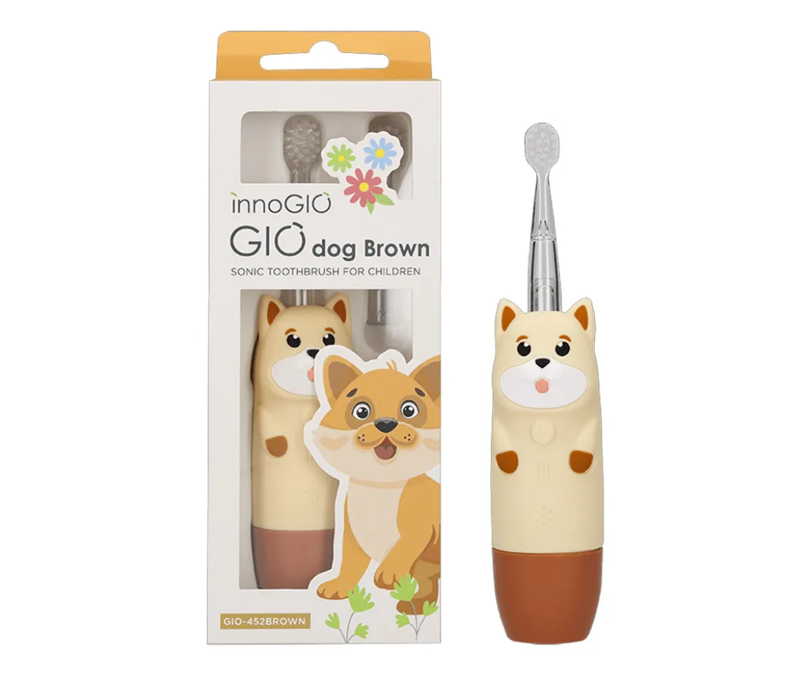 Cepillo de Dientes Sónico GIOdog Brown