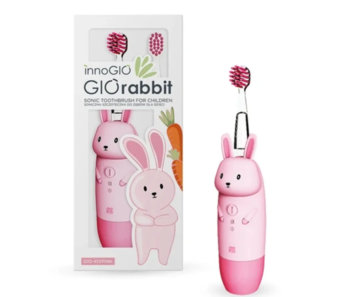 Cepillo de Dientes Sónico GIOrabbit Rosa