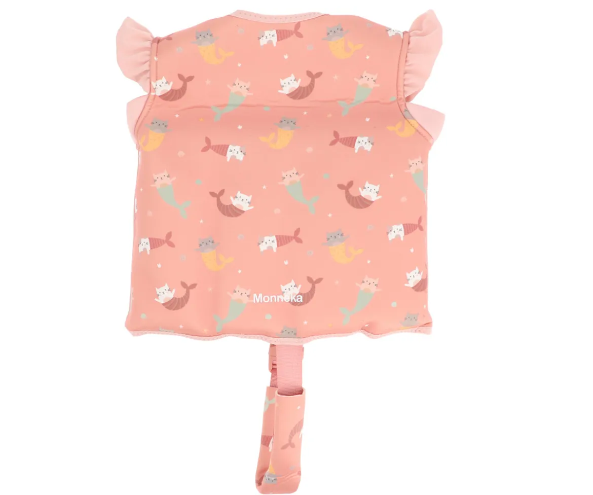 Chaleco Flotador Aprendizaje Mermaid Cats