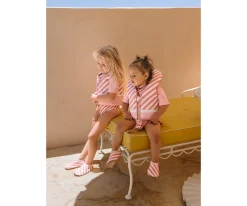 Chaleco Flotador Aprendizaje Stripes Bloom & Blush Talla 1-2 años