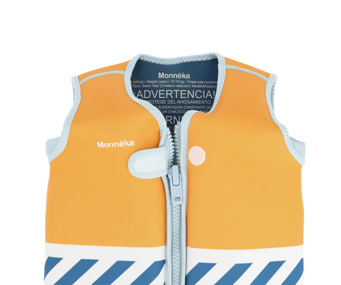 Chaleco Flotador Aprendizaje Stripes Blues & Beyond