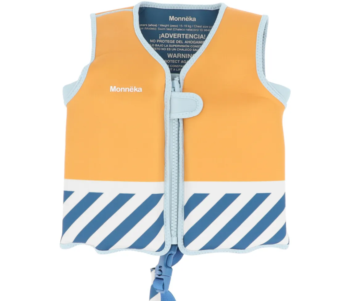 Chaleco Flotador Aprendizaje Stripes Blues & Beyond