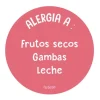 1 Chapa Alergia Coral Personalizada