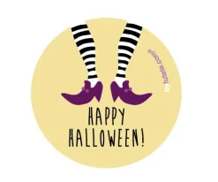 1 Chapa Halloween Brujita