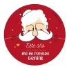 1 Chapa Papá Noel: Me he portado genial